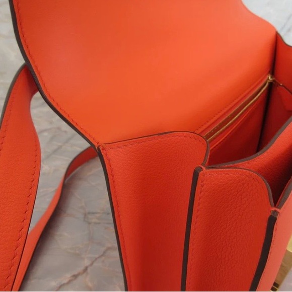 Orange Designer Women's Bag - Picture 7 of 9